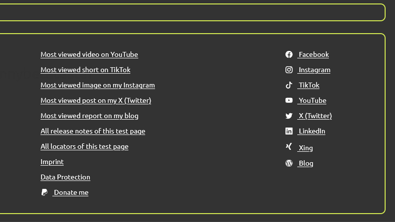 image for the tour guide and footer function